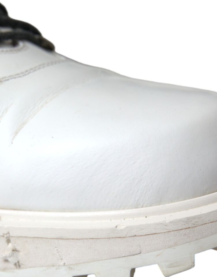 Dolce &amp; Gabbana Bottines italiennes blanches immaculées