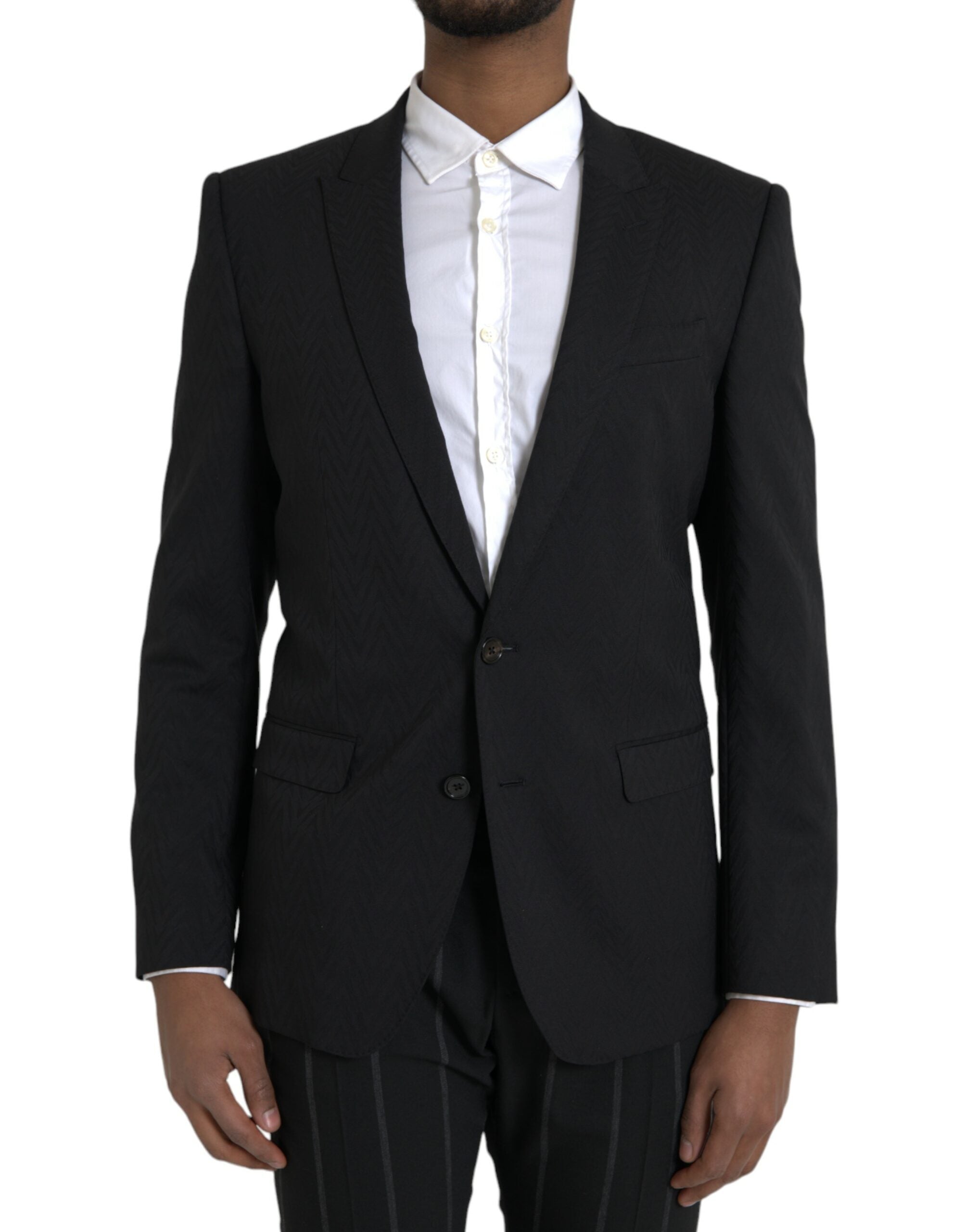 Dolce &amp; Gabbana Blazer noir MARTINI Slim Fit Jacket