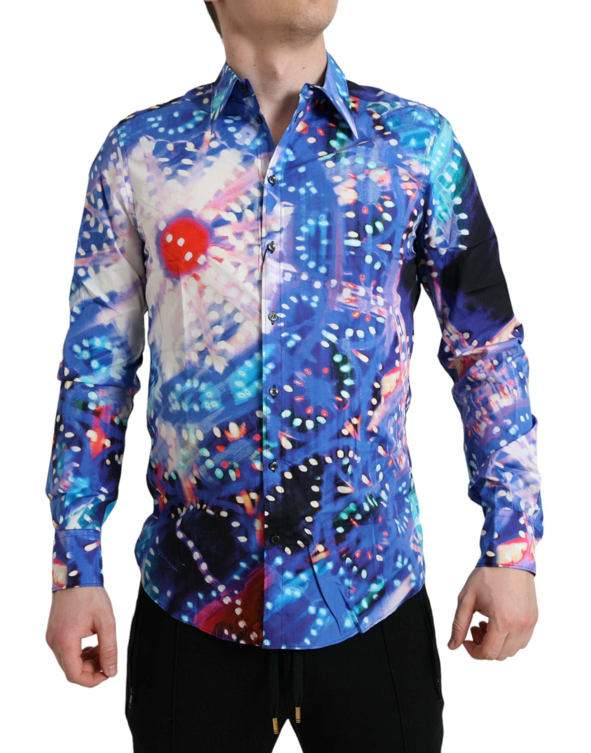 Chemise MARTINI Slim Luminarie multicolore Dolce &amp; Gabbana