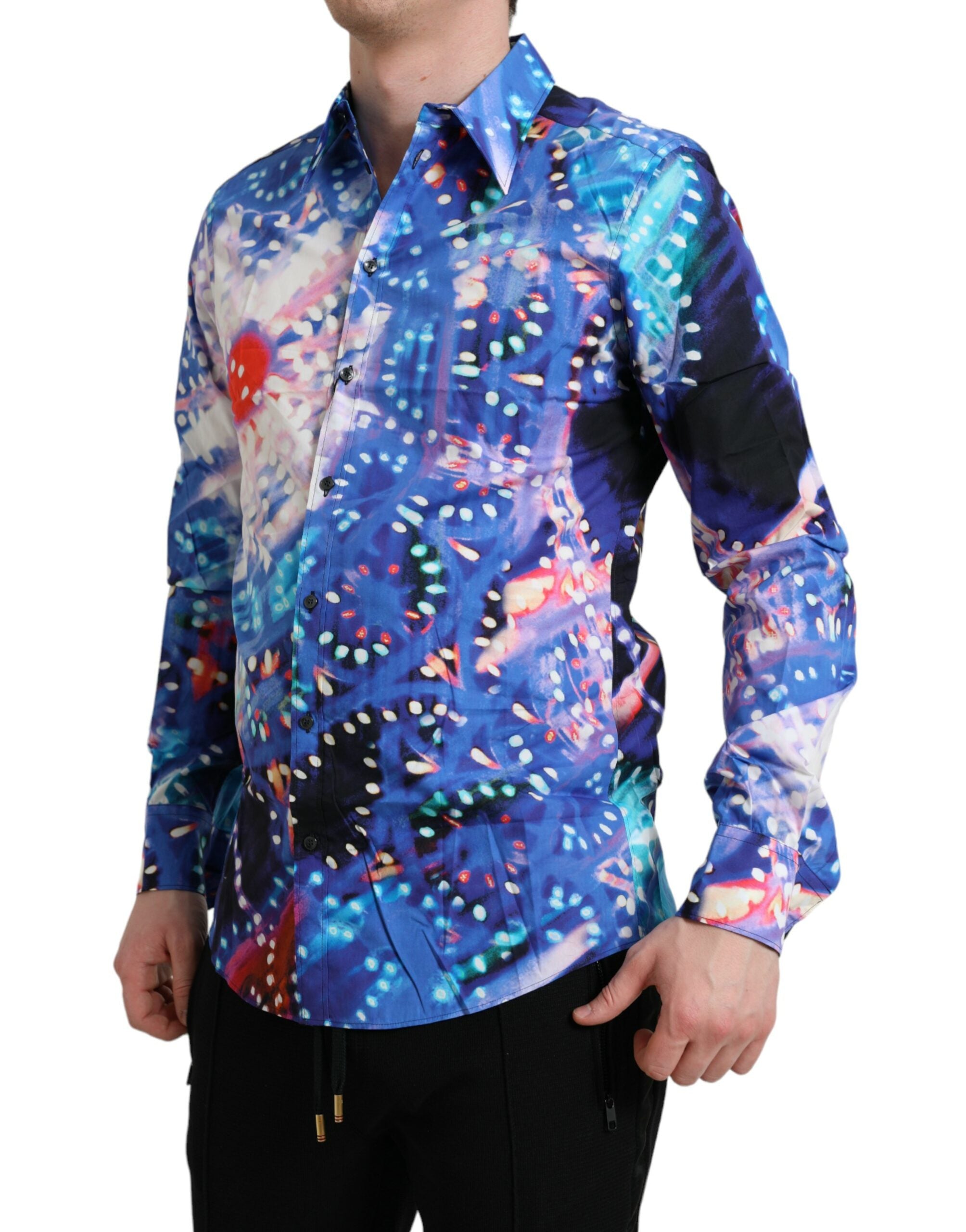 Chemise MARTINI Slim Luminarie multicolore Dolce &amp; Gabbana