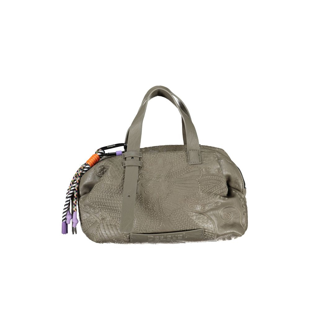 Desigual Green Polyethylene Handbag