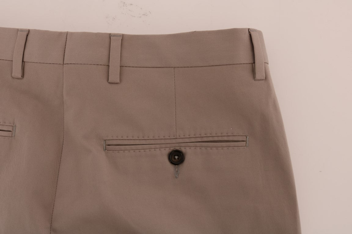 Dolce &amp; Gabbana Chic Pantalon chino beige décontracté