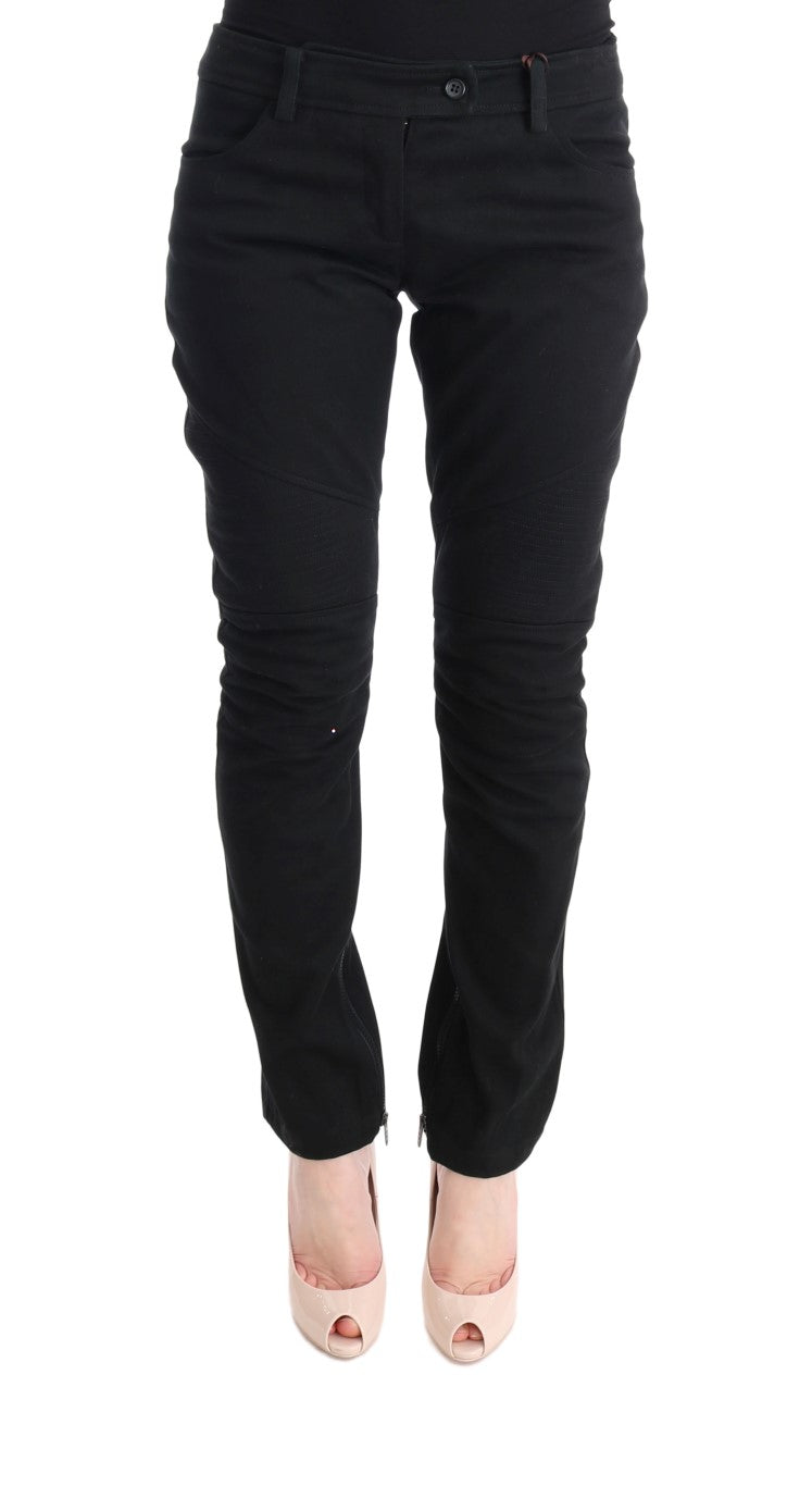 Ermanno Scervino Pantalon slim noir chic