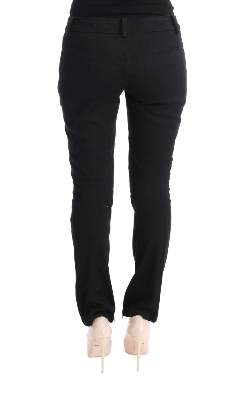 Ermanno Scervino Pantalon slim noir chic