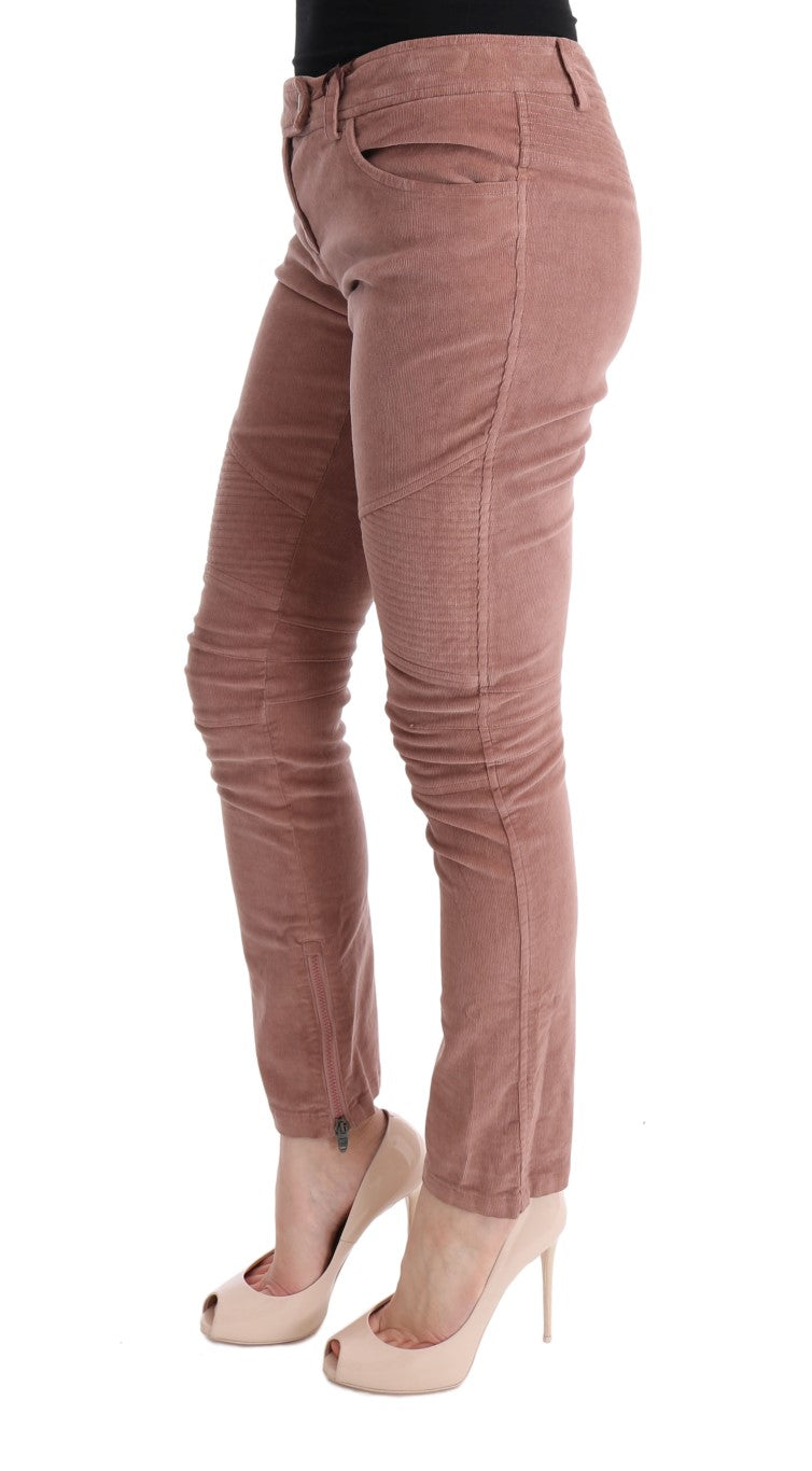 Ermanno Scervino Pantalon court capri marron chic pour des soirées élégantes