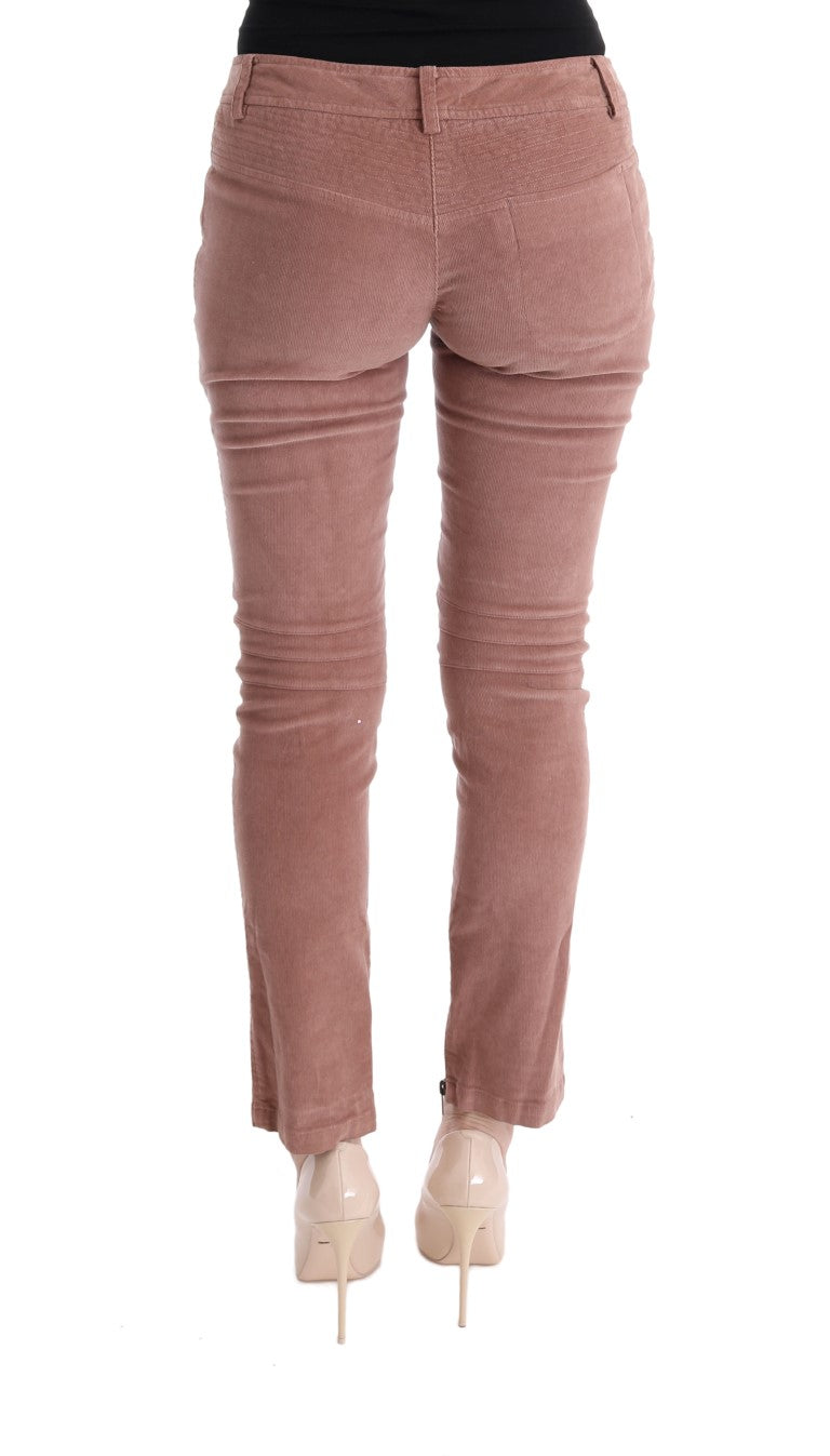 Ermanno Scervino Pantalon court capri marron chic pour des soirées élégantes