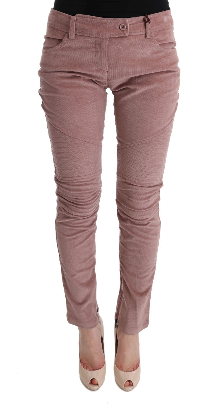 Ermanno Scervino Pantalon court capri rose chic