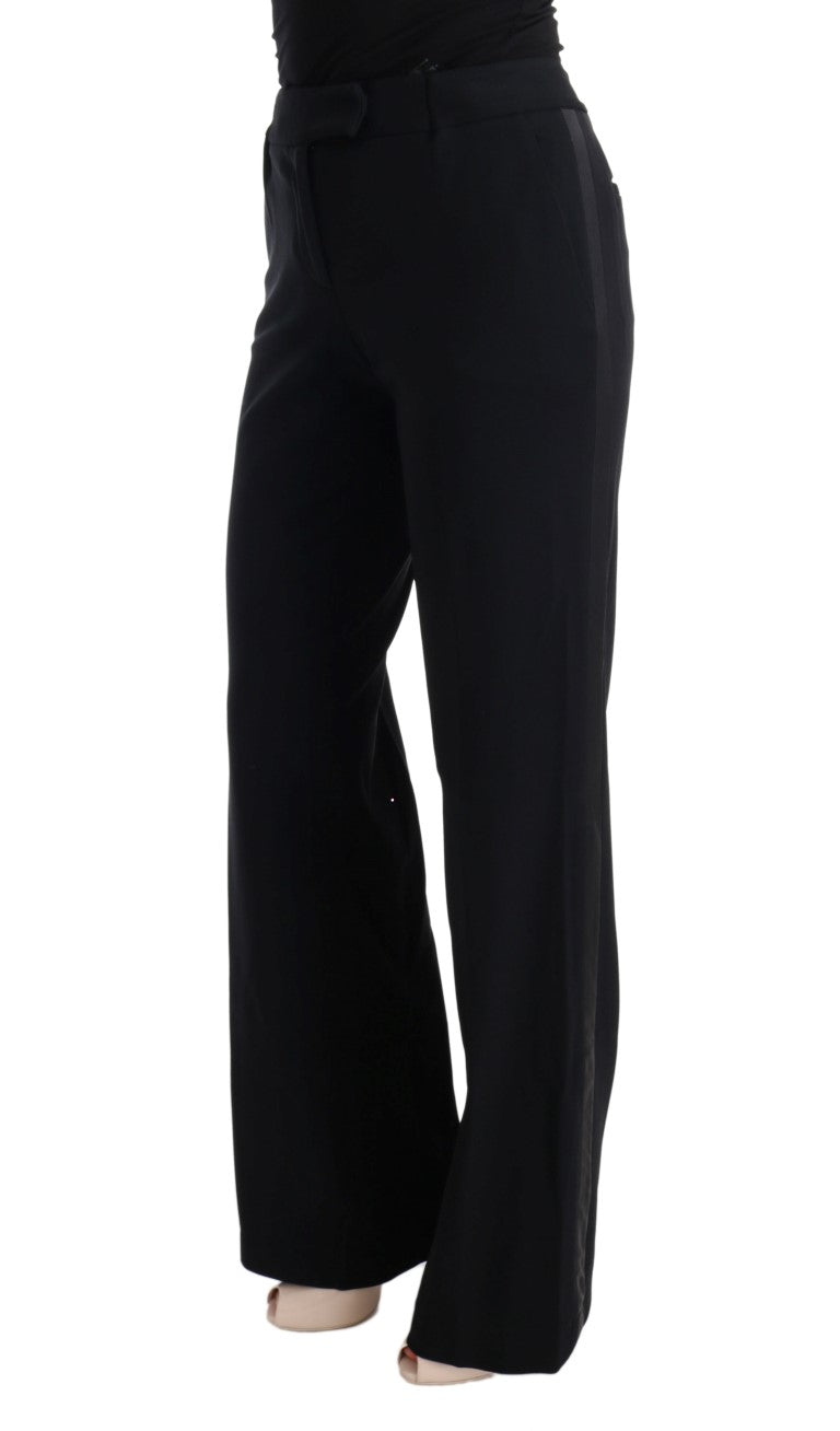 Ermanno Scervino Pantalon formel bootcut chic noir