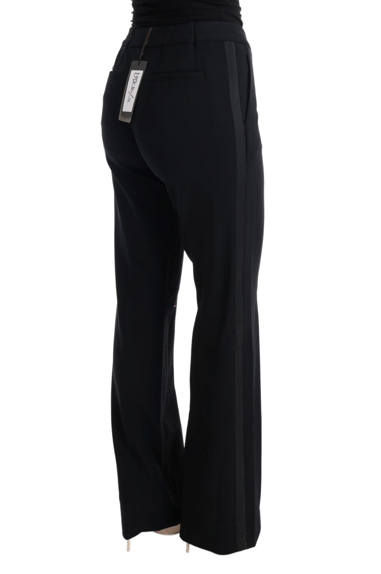 Ermanno Scervino Pantalon formel bootcut chic noir