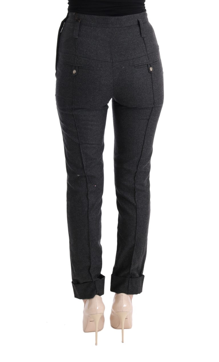 Ermanno Scervino Pantalon skinny décontracté gris chic