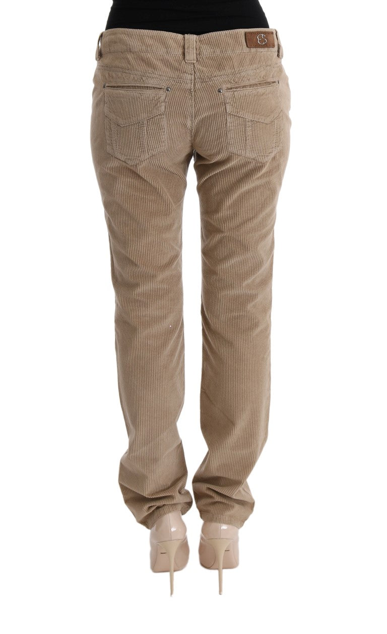 Ermanno Scervino Pantalon Luxe Beige Regular Fit