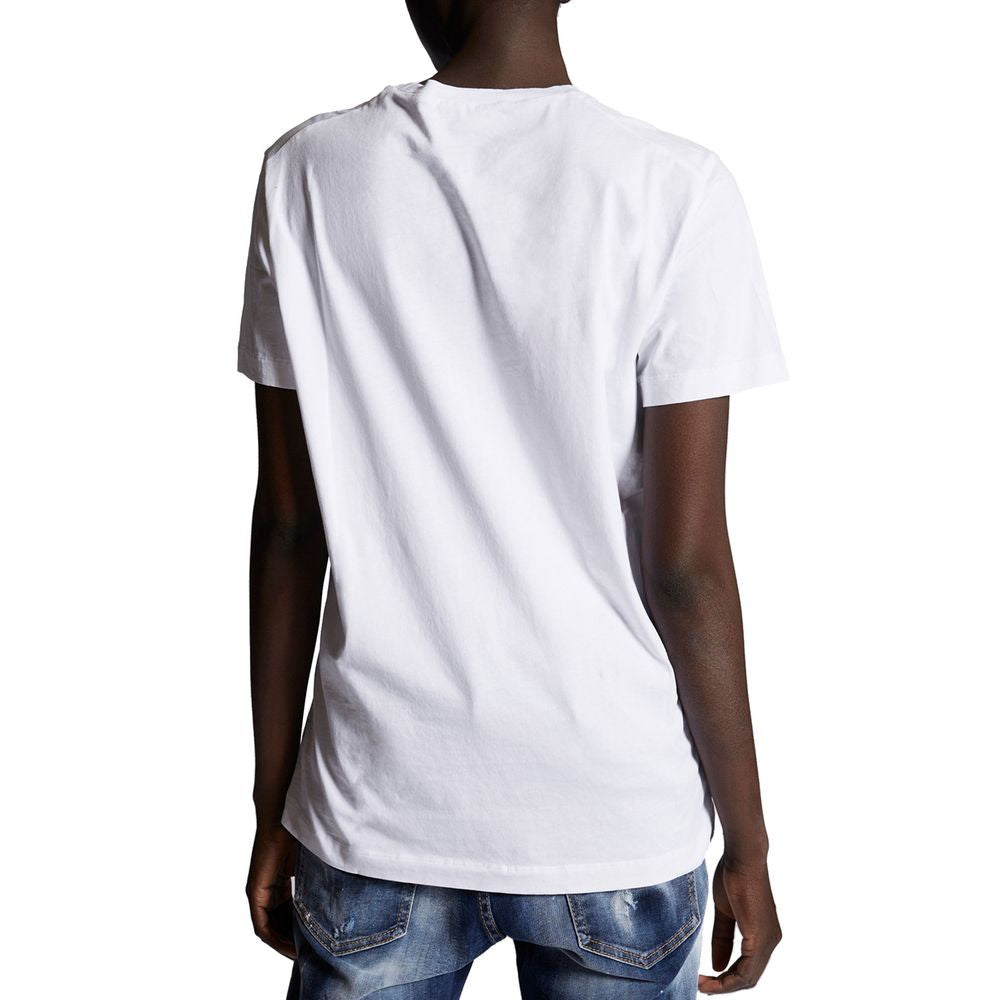 T-shirt décontracté en coton Dsquared² Elevated avec un attrait signature