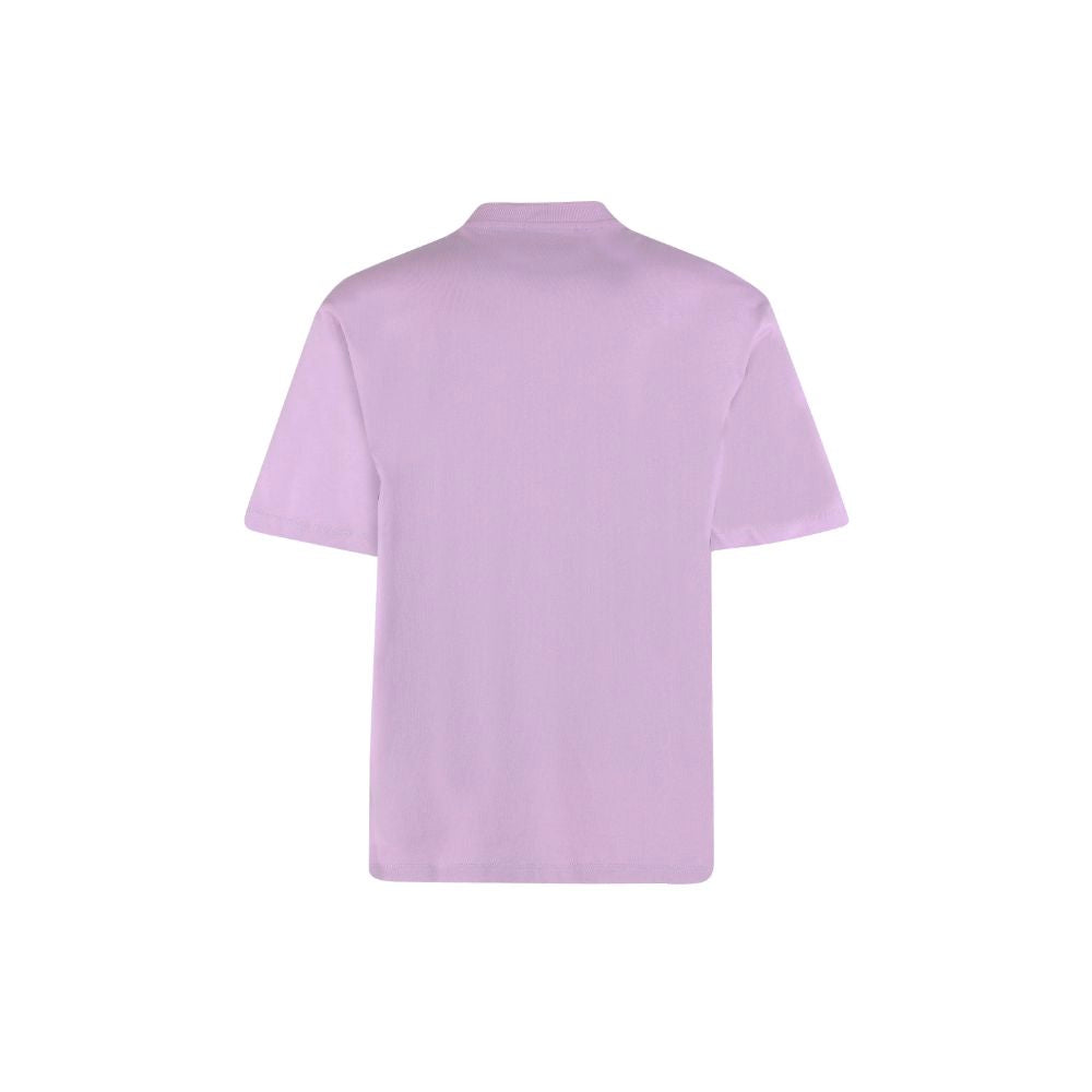 T-shirt chic avec logo violet de l'industrie pharmaceutique pour les créateurs de tendances