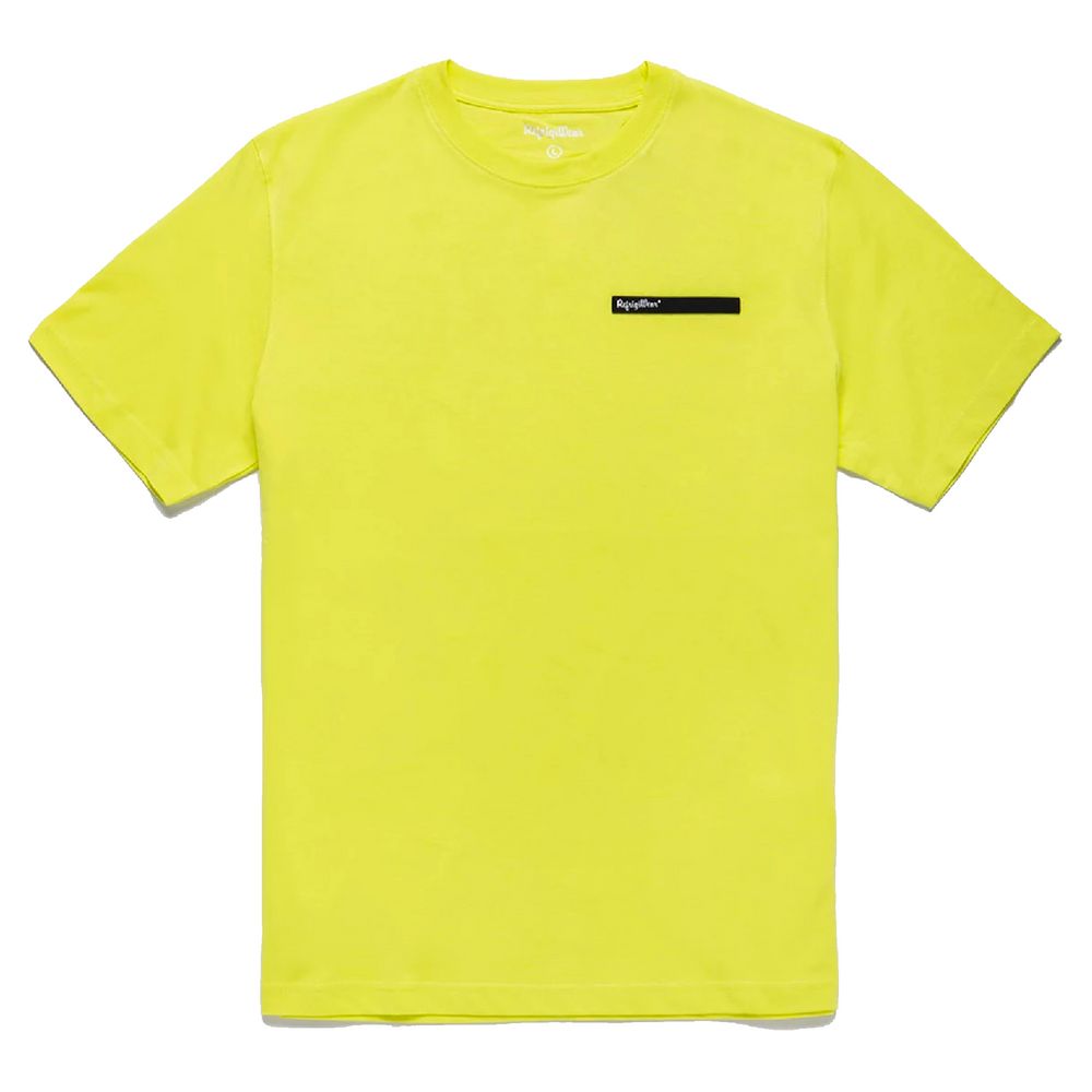 Refrigiwear - T-shirt en coton à logo embossé en jaune