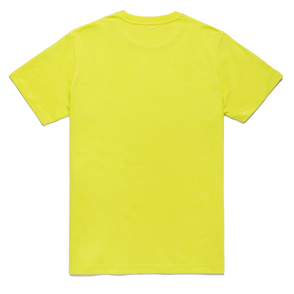 Refrigiwear - T-shirt en coton à logo embossé en jaune