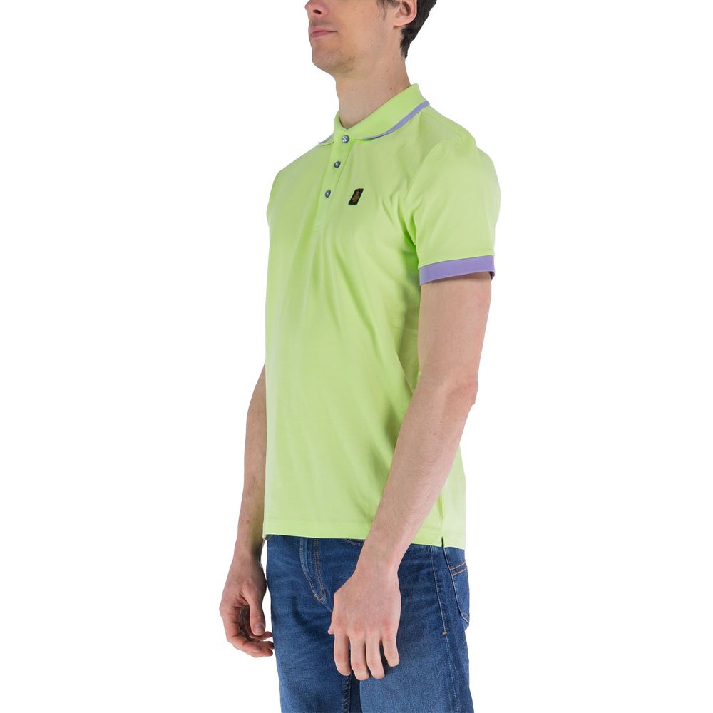 Refrigiwear Polo en coton à col contrasté