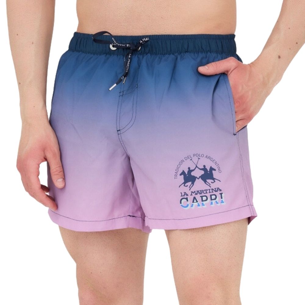 La Martina Dapper Boxer de bain multicolore pour homme