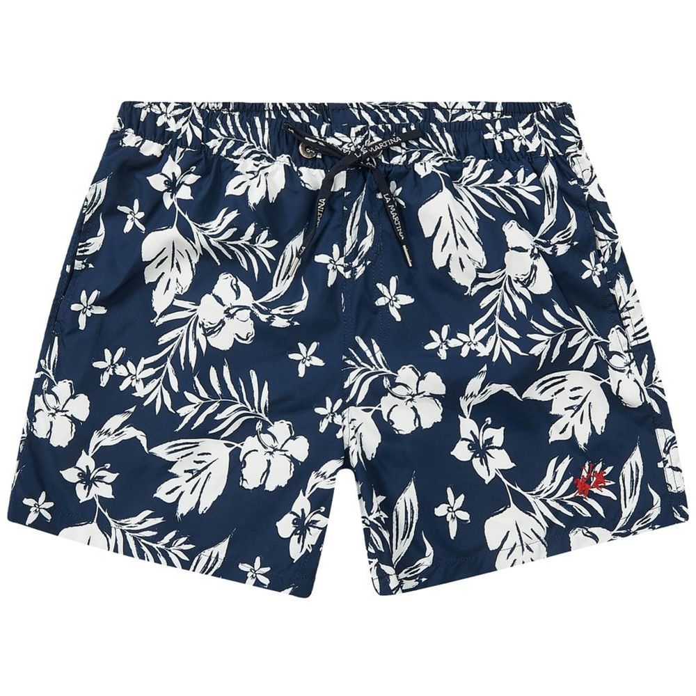 Boxer de bain pour hommes à fleurs exquises La Martina