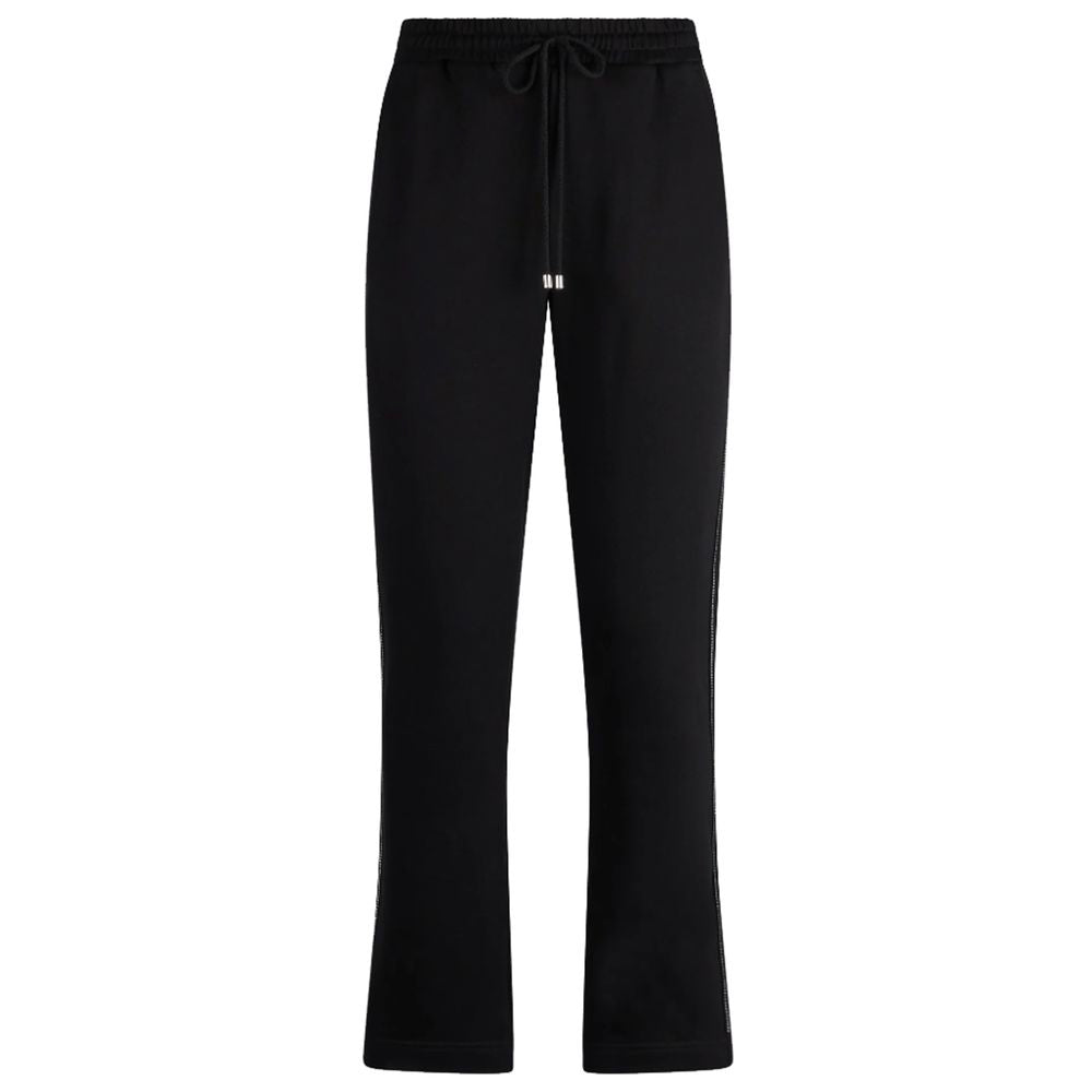 Patrizia Pepe Pantalon de survêtement élégant en coton avec accents de strass