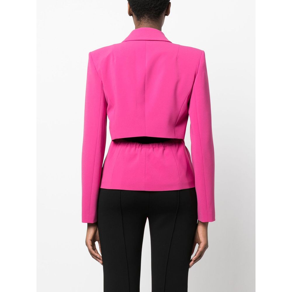 Patrizia Pepe Blazer chic extensible à un bouton fuchsia