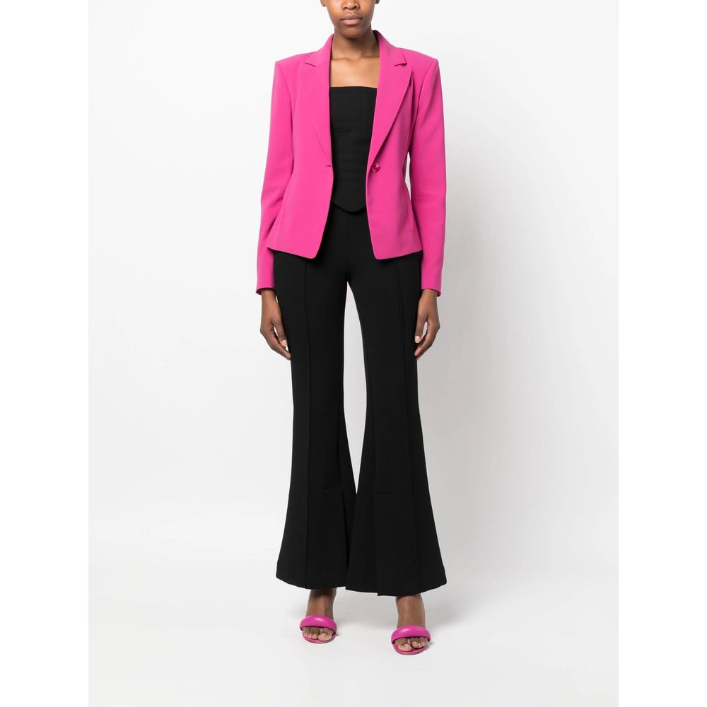 Patrizia Pepe Blazer chic extensible à un bouton fuchsia