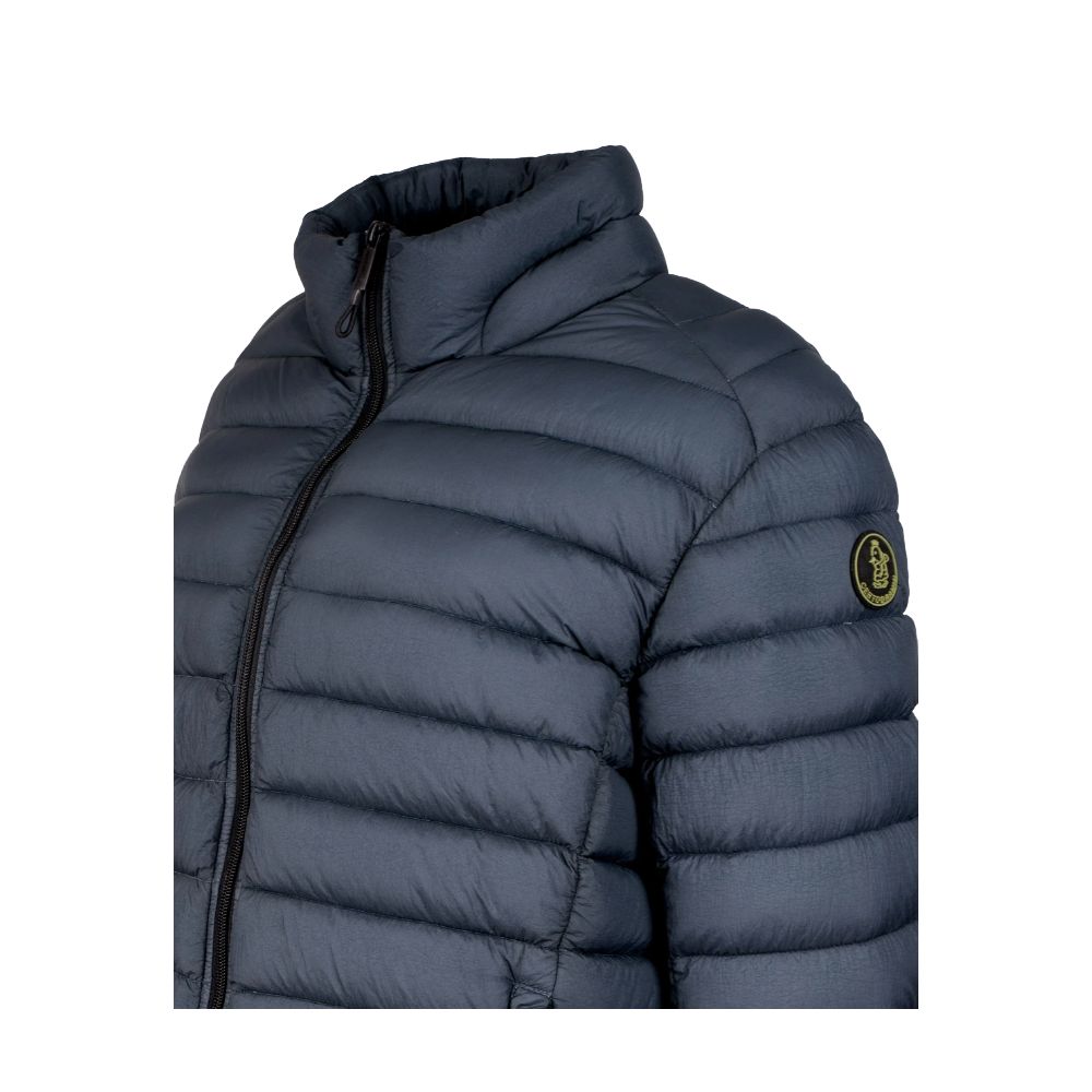 Gilet Zippé Rembourré Bleu Centogrammi Chic pour Homme