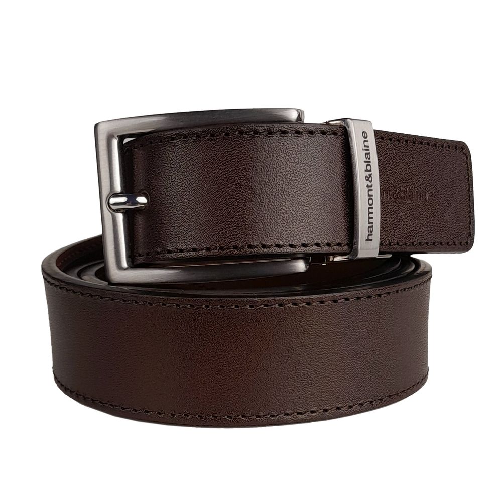 Ceinture réversible en cuir de veau Harmont &amp; Blaine - Luxe double style