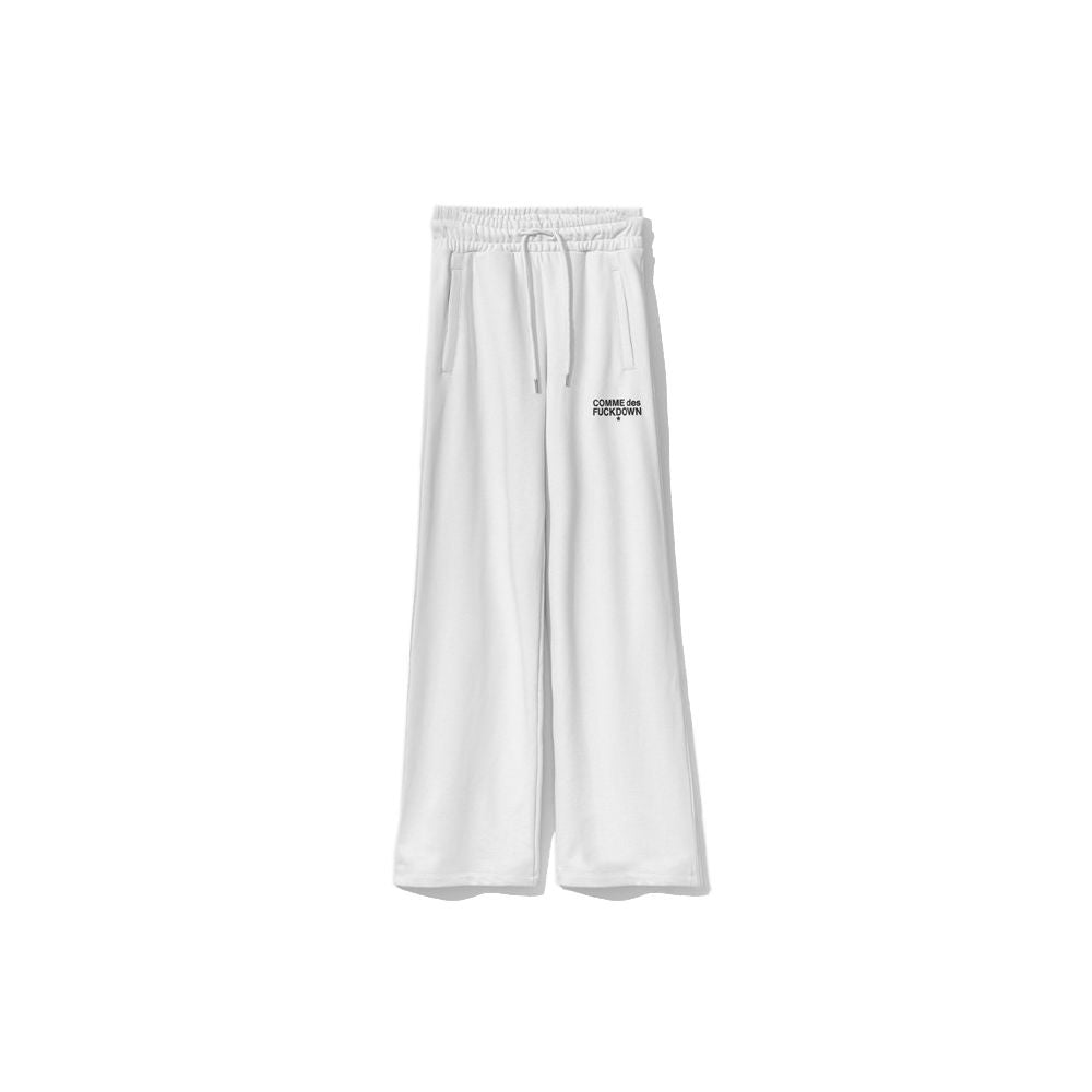 Comme Des Fuckdown Chic Pantalon de survêtement à logo blanc