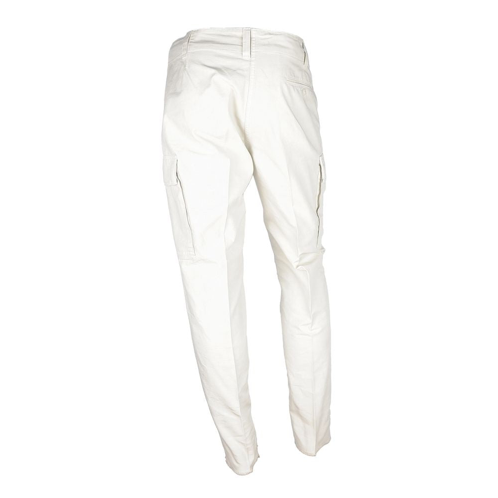 Pantalon Don The Fuller Chic en coton blanc pour homme