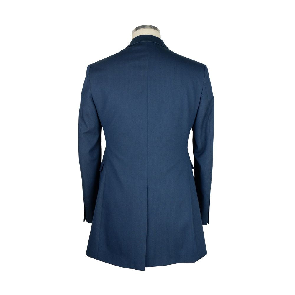 Emilio Romanelli Manteau court bleu élégant pour hommes