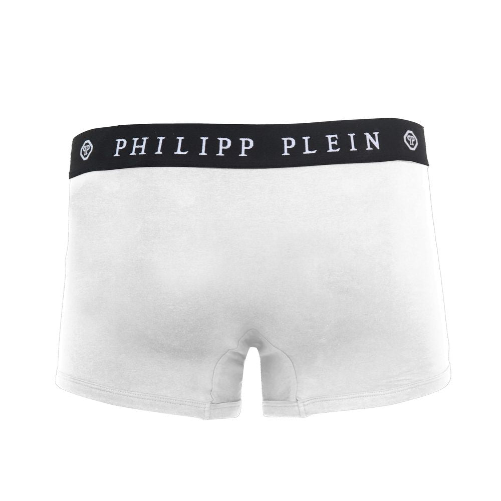 Philipp Plein Duo de boxers blancs Elevated Comfort