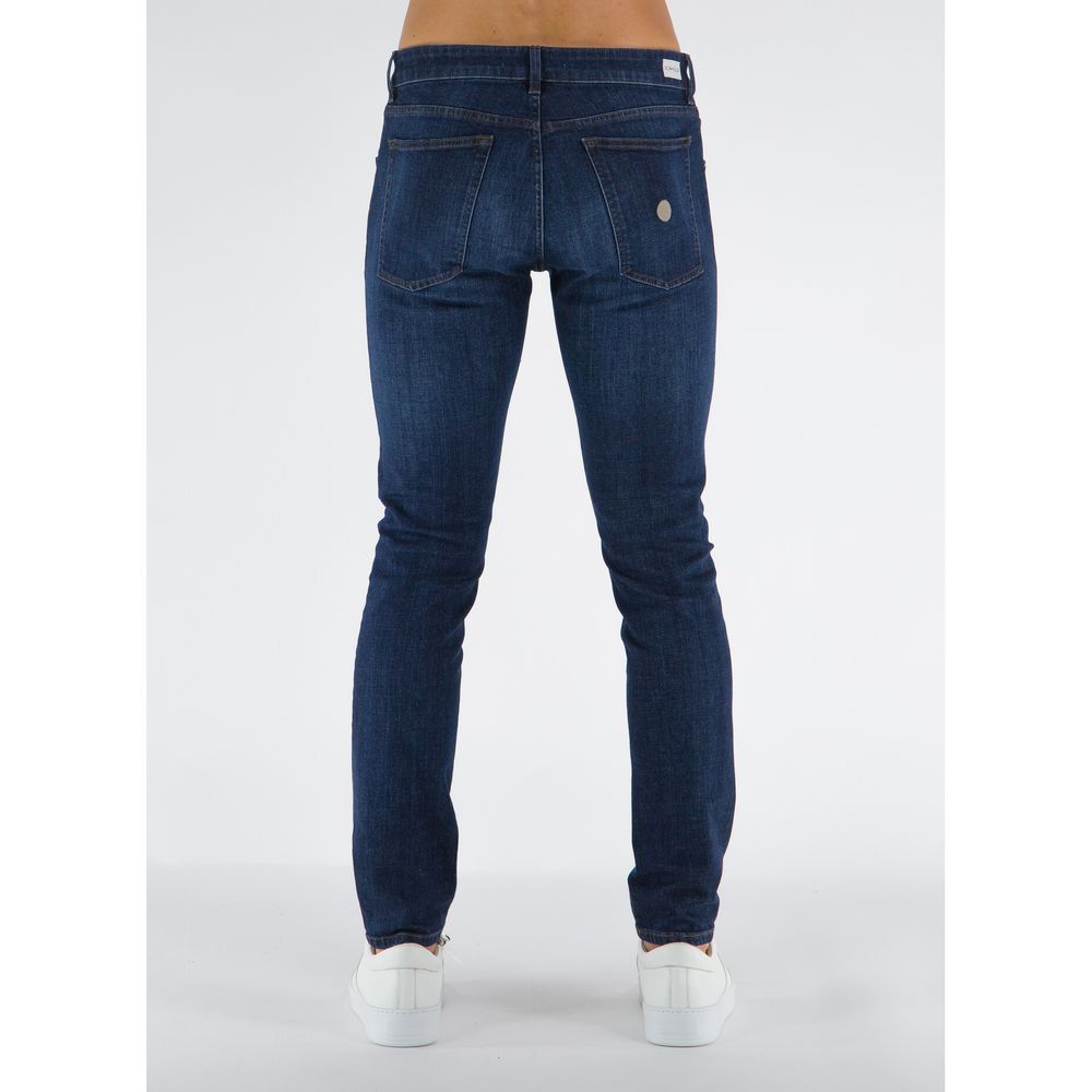 Don The Fuller - Jean stretch élégant en coton bleu foncé