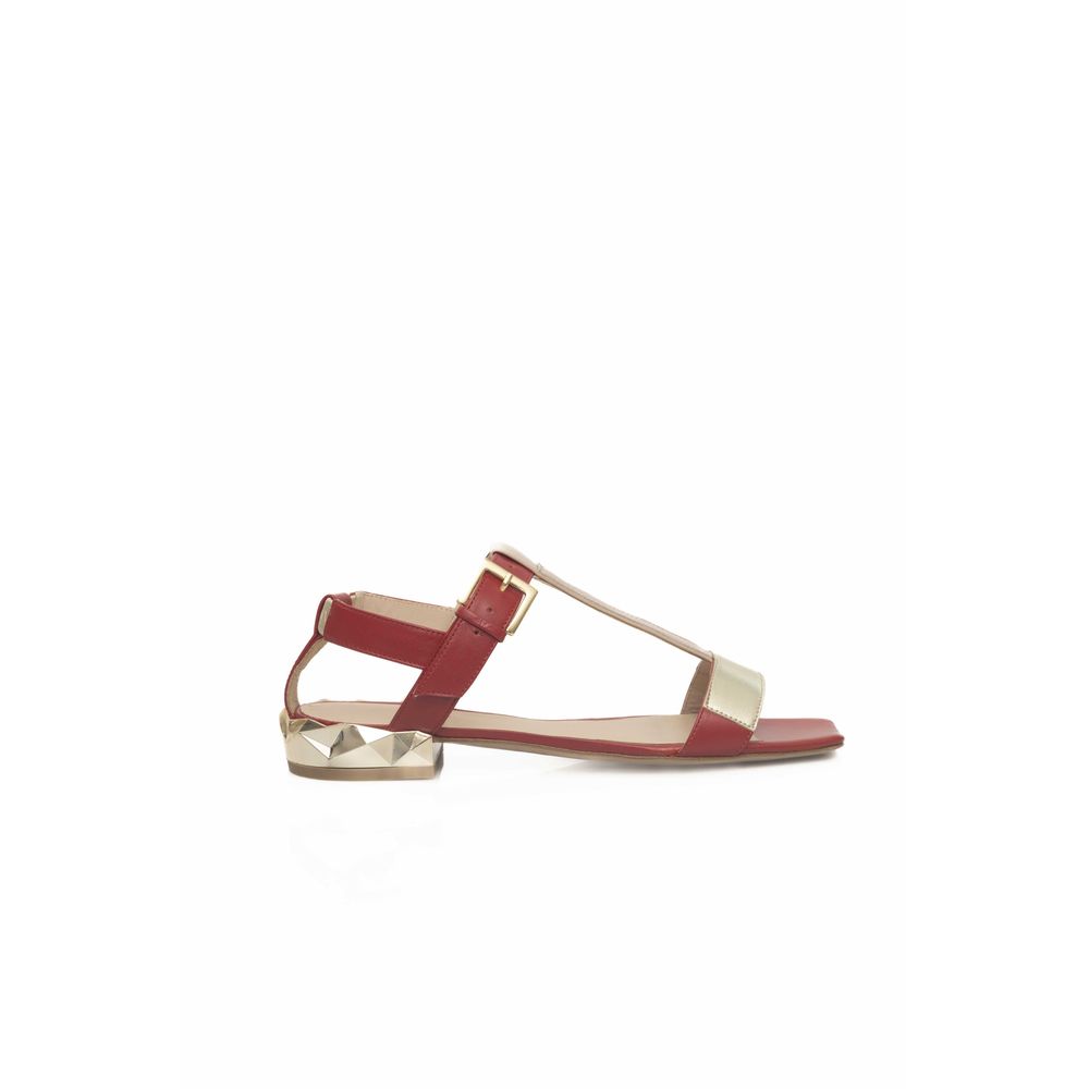 Cerruti 1881 Red GOAT Leather Sandal