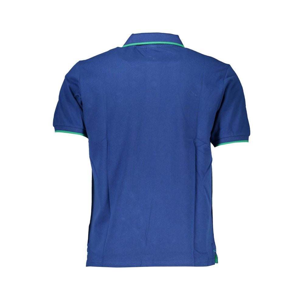 North Sails Blue Cotton Polo Shirt