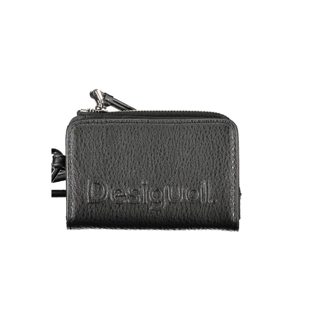 Desigual Black Polyethylene Wallet