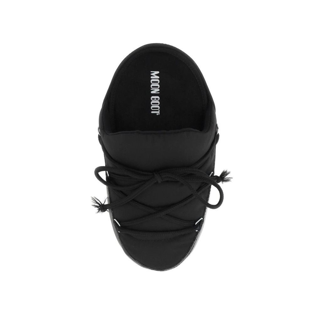 Moon Boot Black  Flat Shoe