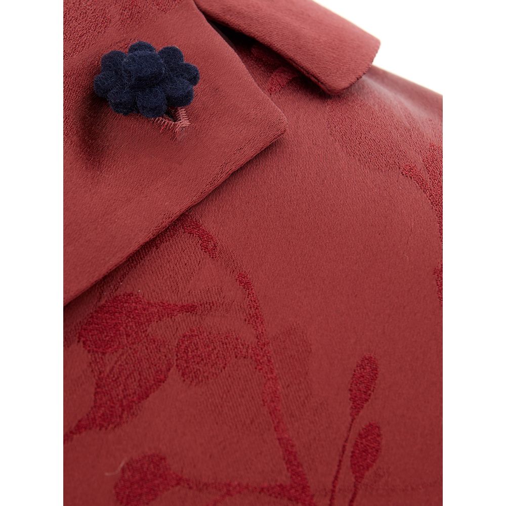 Lardini Elegant Red Acetate Shirt for Women