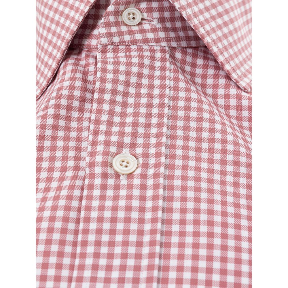 Tom Ford Elegant Cotton Pink Men's Shirt