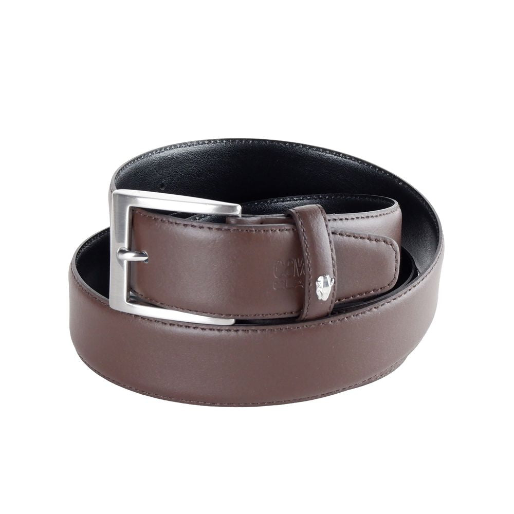 Ceinture en cuir réversible élégante Cavalli Class - Bicolore