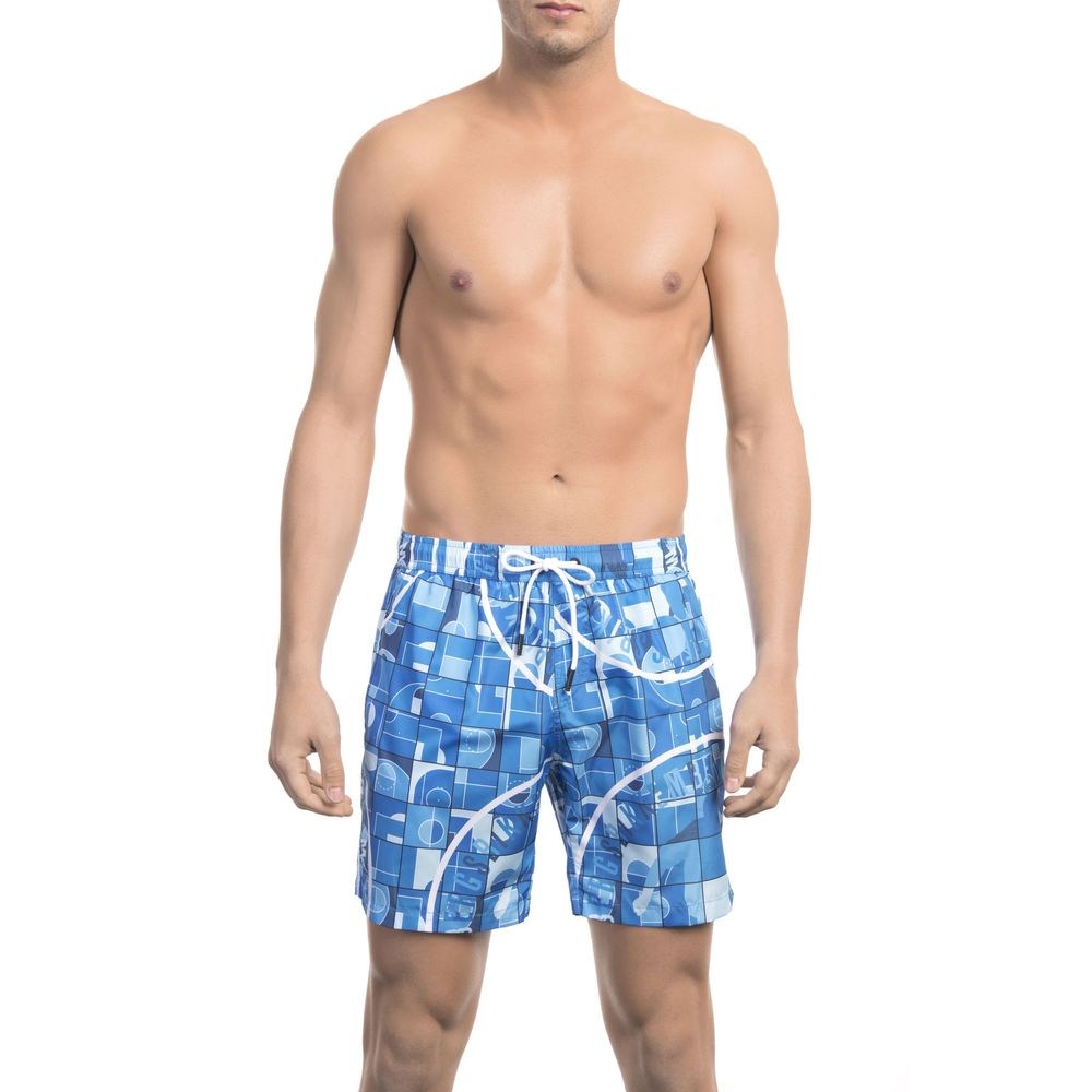 Bikkembergs Short de bain élégant bleu clair