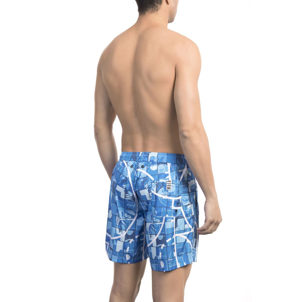 Bikkembergs Short de bain élégant bleu clair