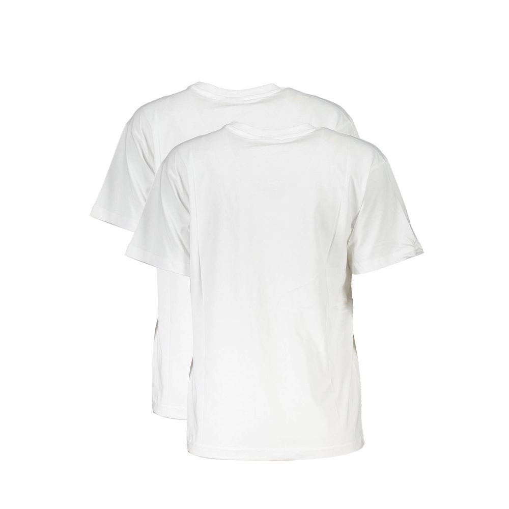 Fila White Cotton Women T-Shirt