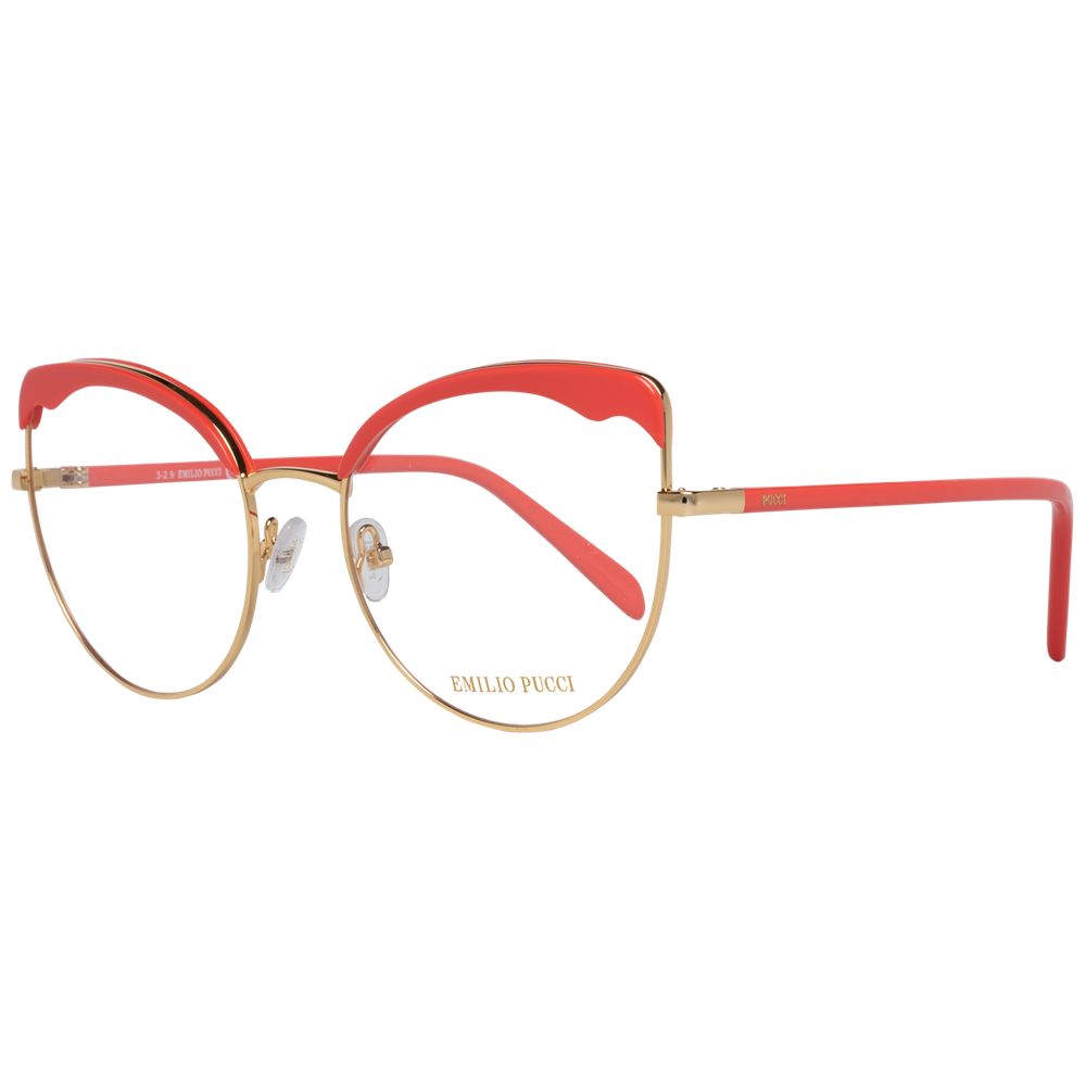 Emilio Pucci Orange Women Optical Frames