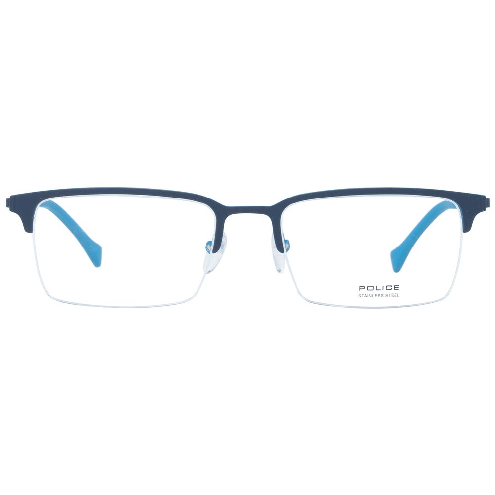 Police Blue Men Optical Frames