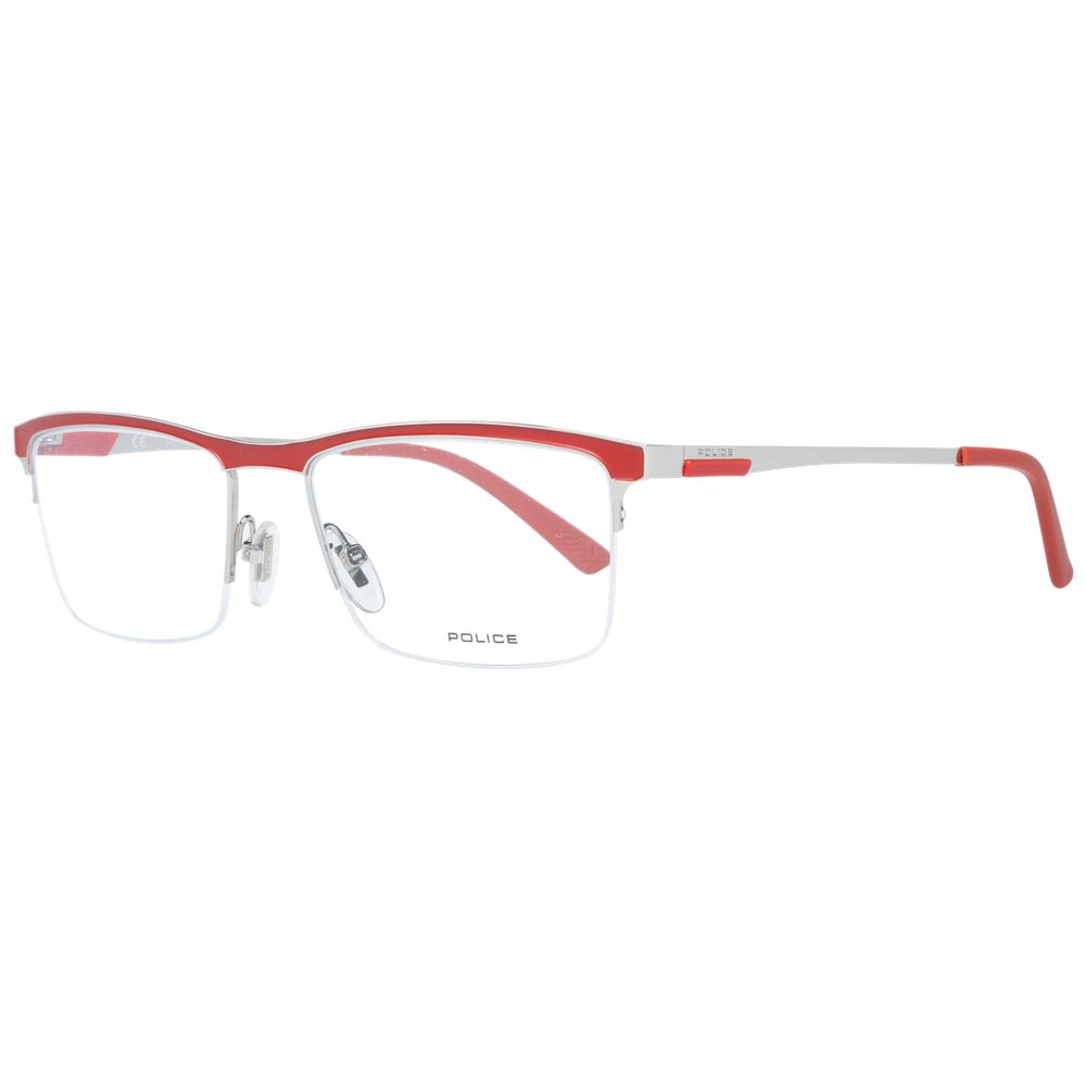 Police Red Men Optical Frames