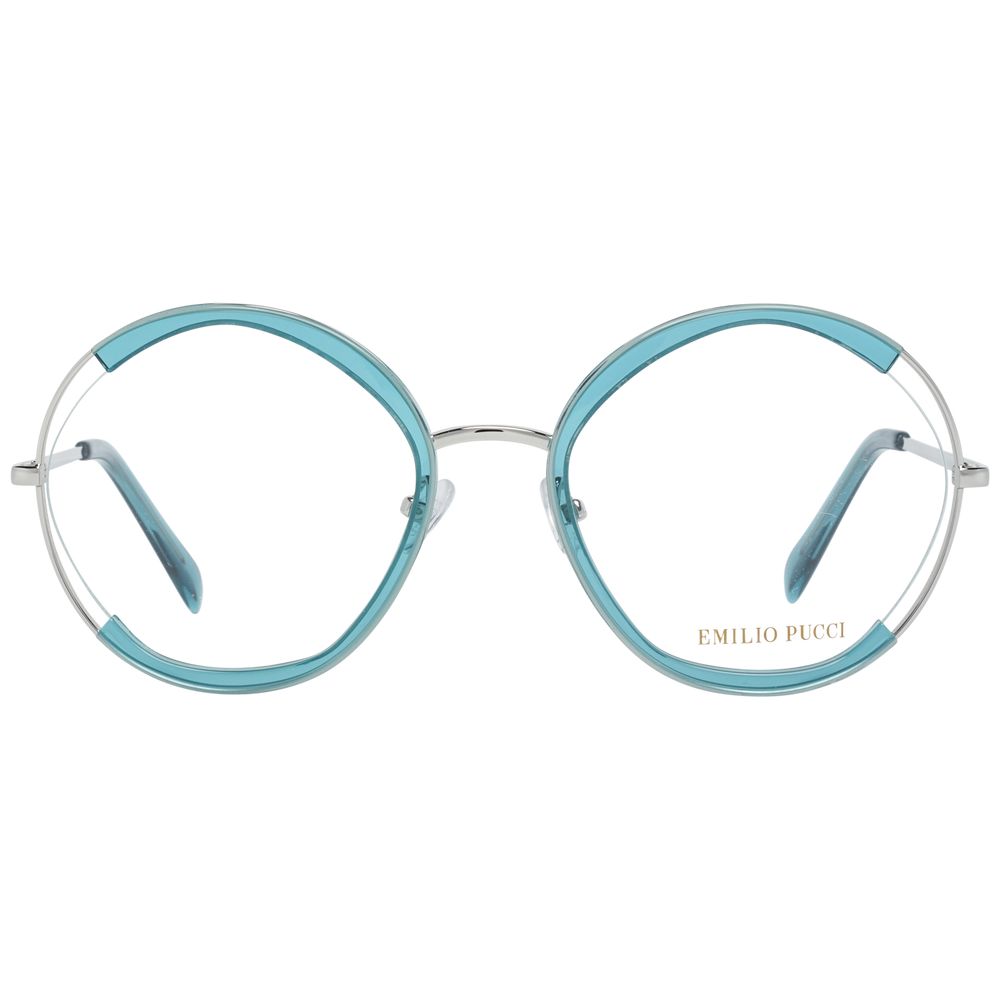 Emilio Pucci Turquoise Femmes Montures Optiques