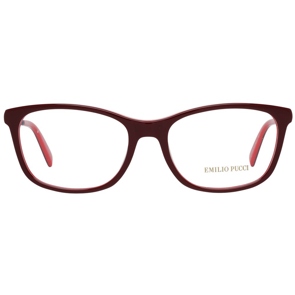 Emilio Pucci Burgundy Women Optical Frames