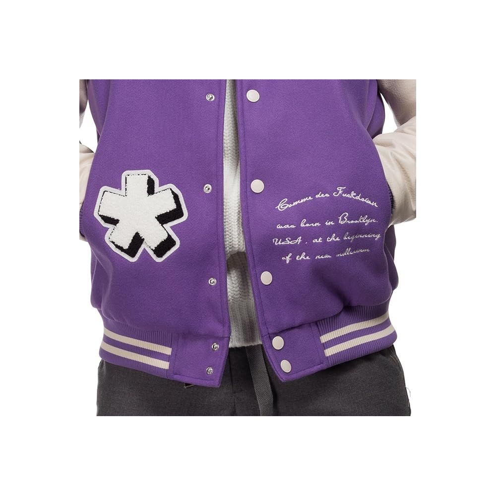 Comme Des Fuckdown Purple Polyester Jacket