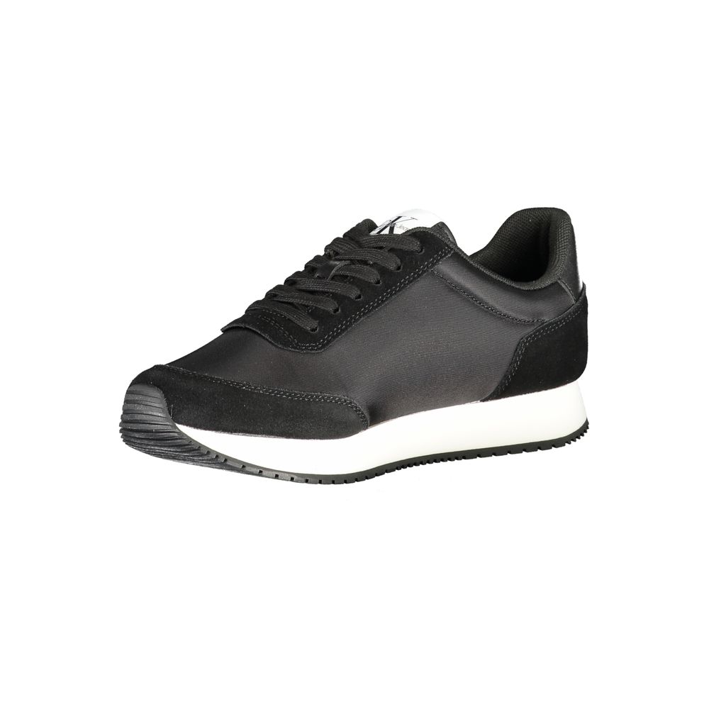 Calvin Klein Black Polyester Sneaker