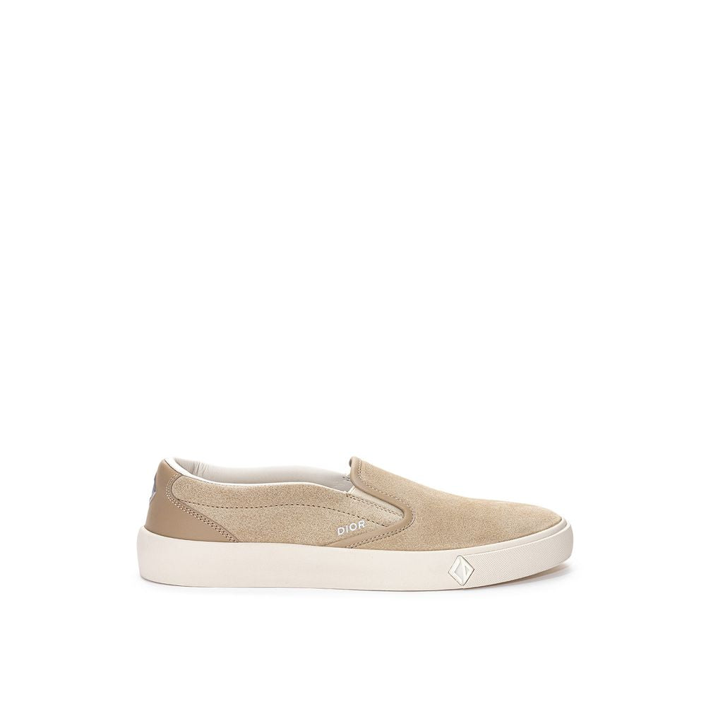 Dior Beige Leather Sneaker